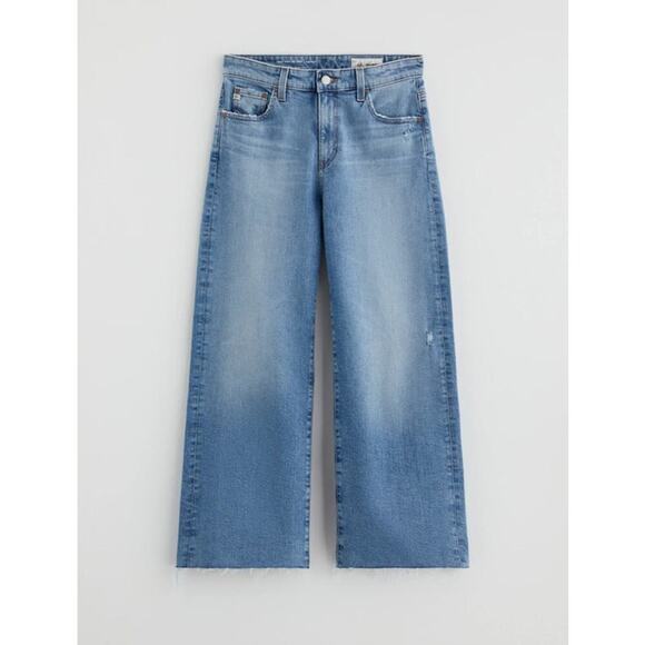 NWT AG Saige Wide Leg Crop High Rise Fit Womens Size 32 - Picture 5 of 16